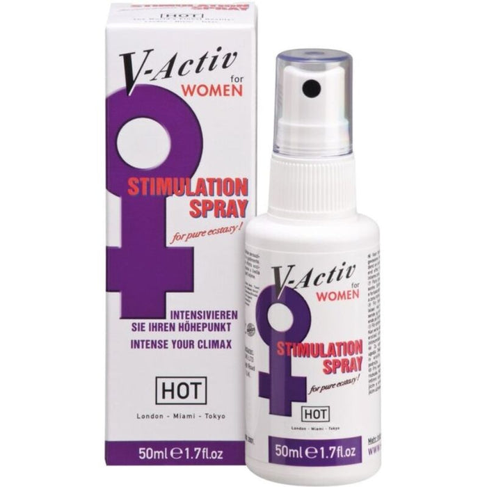Hot V-activ Woman Stimulation Spray 50 Ml