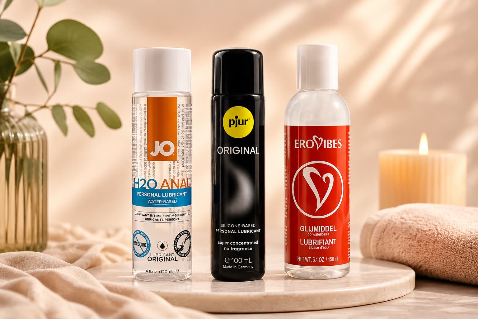¿Qué lubricante va mejor contigo?