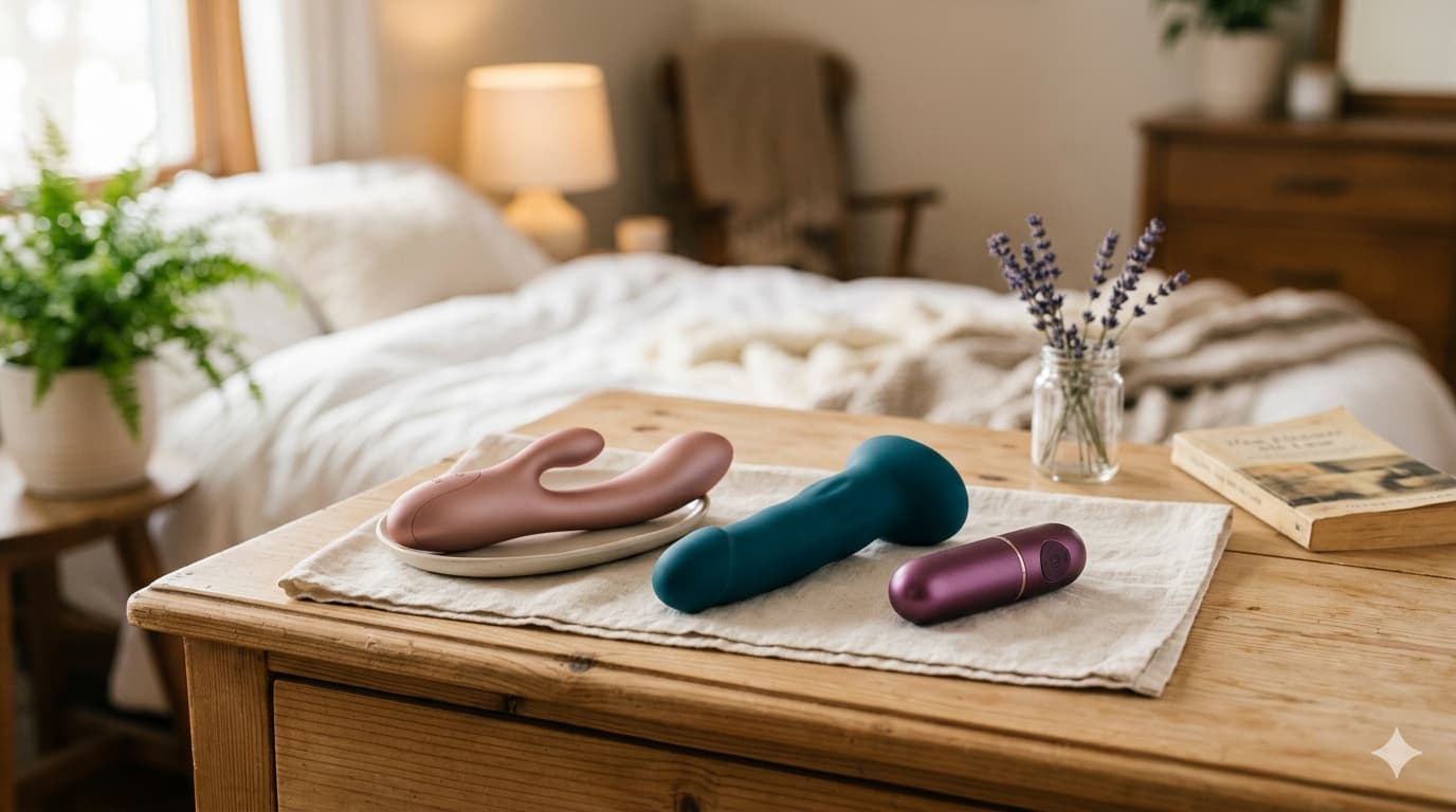 ​Vibrador, dildo o estimulador: ¿cuál es la diferencia?