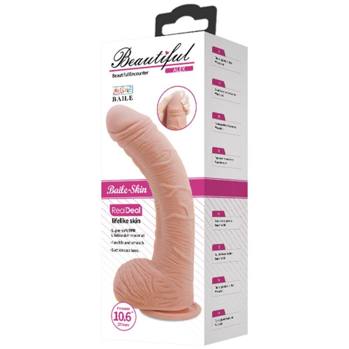 Baile Beautiful Encounter Alex Lifelike Skin Dildo 27 Cm