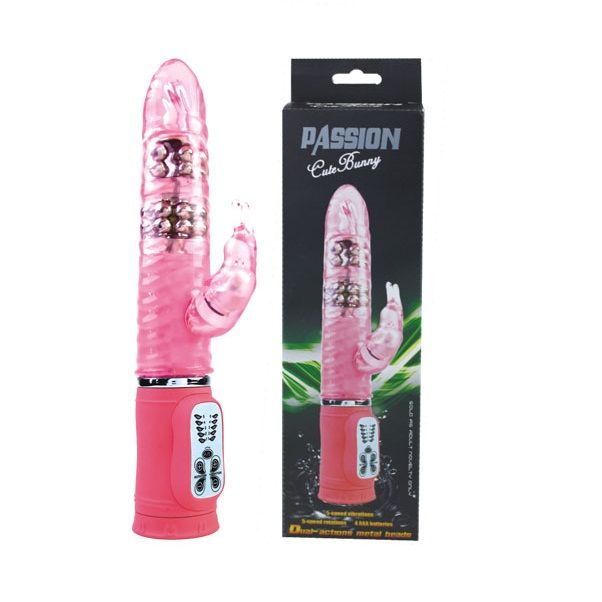 Baile Cute Passion Vibrador Conejito 27 Cm