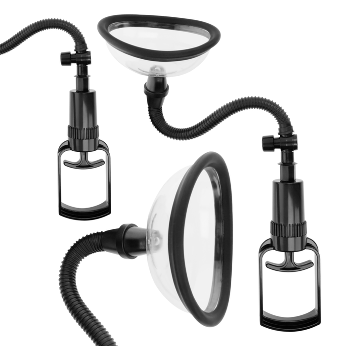 Intense Pump Vaginal Manual Pump With Two Interchangeable Cups