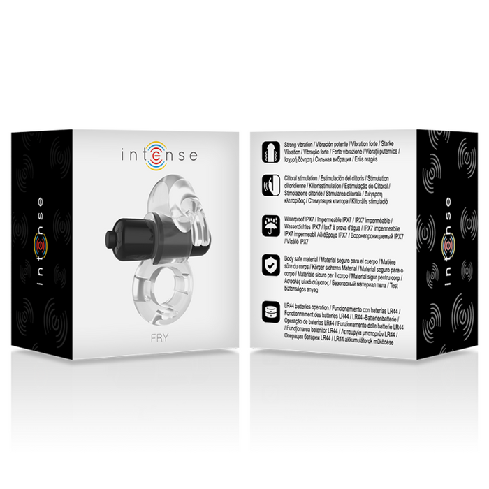 Intense Fry Transparent Vibrating Ring