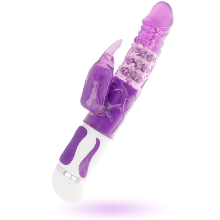 Intense High Tech Guppy Vibrador Rotatorio Lila
