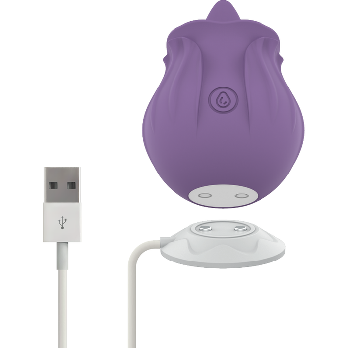 Intense Violet Cl Toris Stimulator 10 Vibrations Lilac