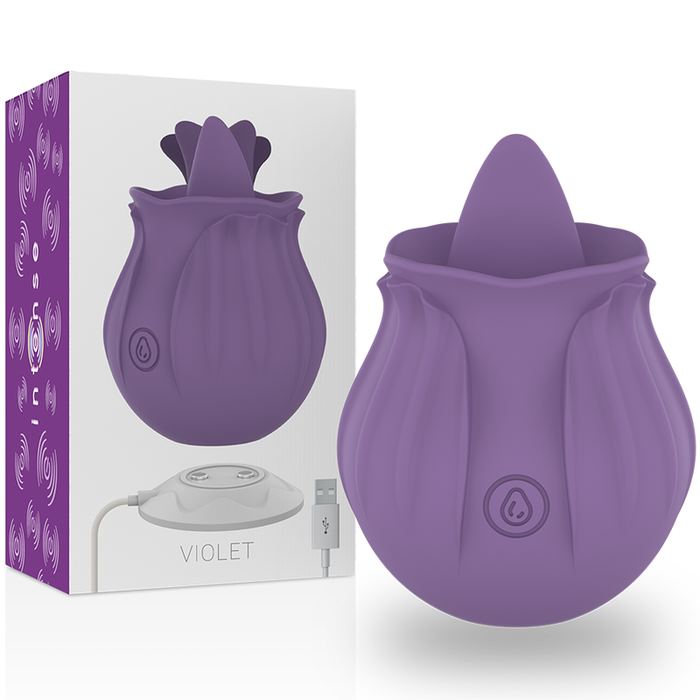 Intense Violet Cl Toris Stimulator 10 Vibrations Lilac