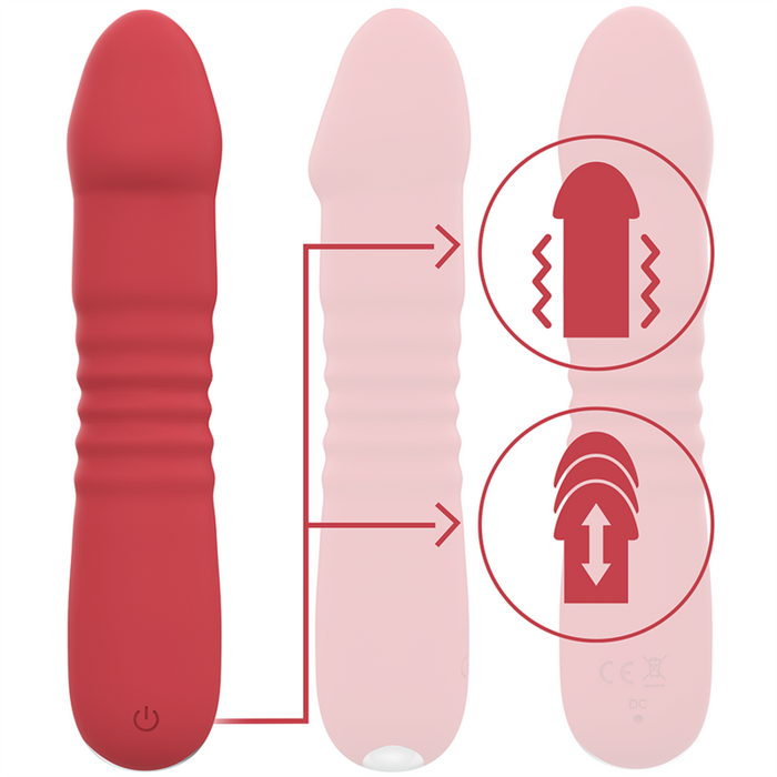 Intense High Tech Juni Vibrador Up & Down 10 Vibraciones