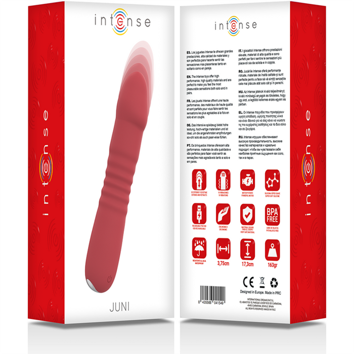 Intense High Tech Juni Vibrador Up & Down 10 Vibraciones