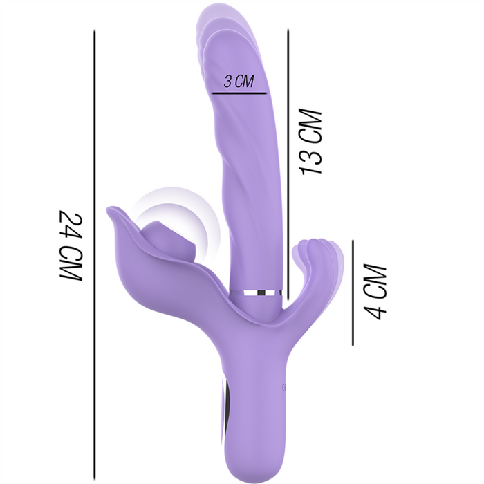 Intense High Tech Billie Vibrador De Succión Multifunción