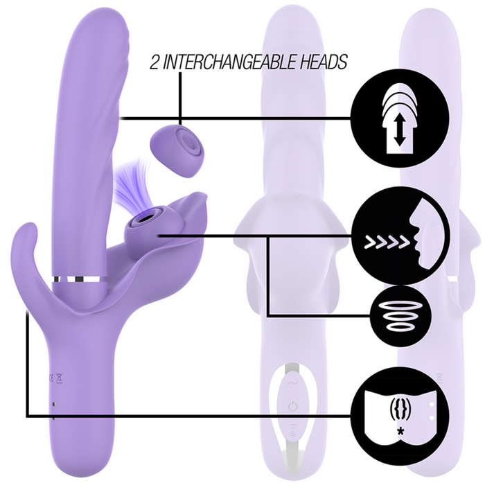 Intense High Tech Billie Vibrador De Succión Multifunción
