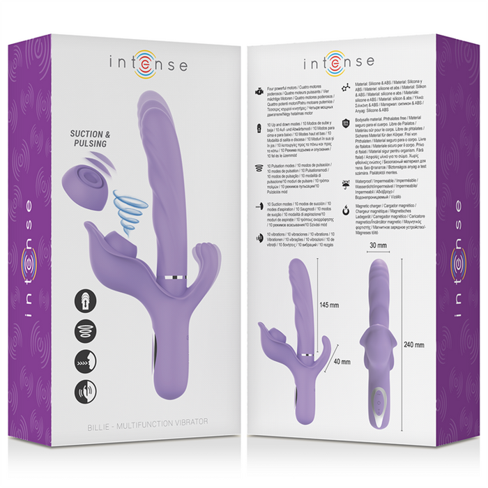 Intense High Tech Billie Vibrador De Succión Multifunción