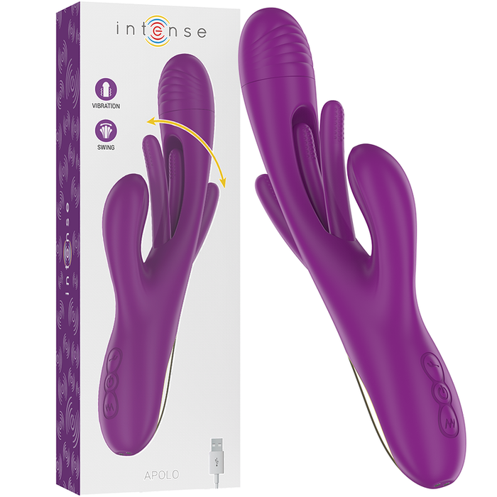 Intense High Tech Apolo Vibrador Multifunción 24,2 cm
