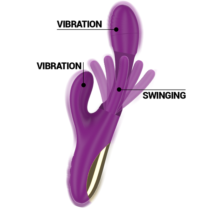 Intense High Tech Apolo Vibrador Multifunción 24,2 cm