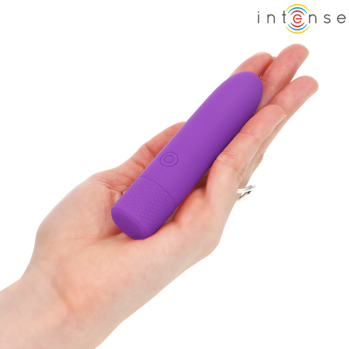 Intense Symone Usb Rechargeable Vibrating Bullet 8 Vibrations Purple 10 X 2.2 Cm