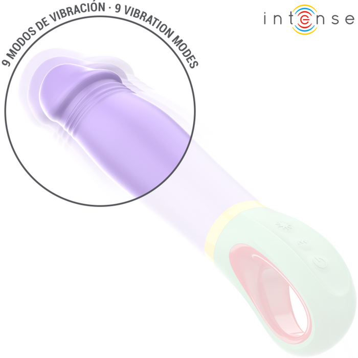 Intense High Tech Velma Vibrador Clásico Morado