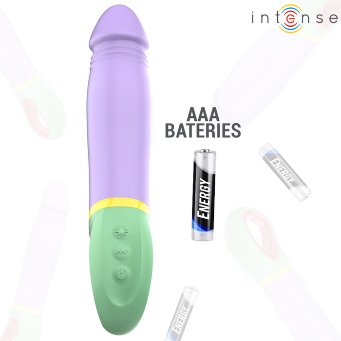 Intense High Tech Velma Vibrador Clásico Morado