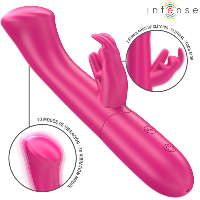 Intense Julieta Vibrador Conejo 18,6 cm Con 10 Vibraciones