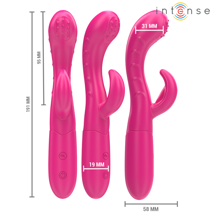 Intense Amara Estimulador De Clítoris Con Lengua Rosa