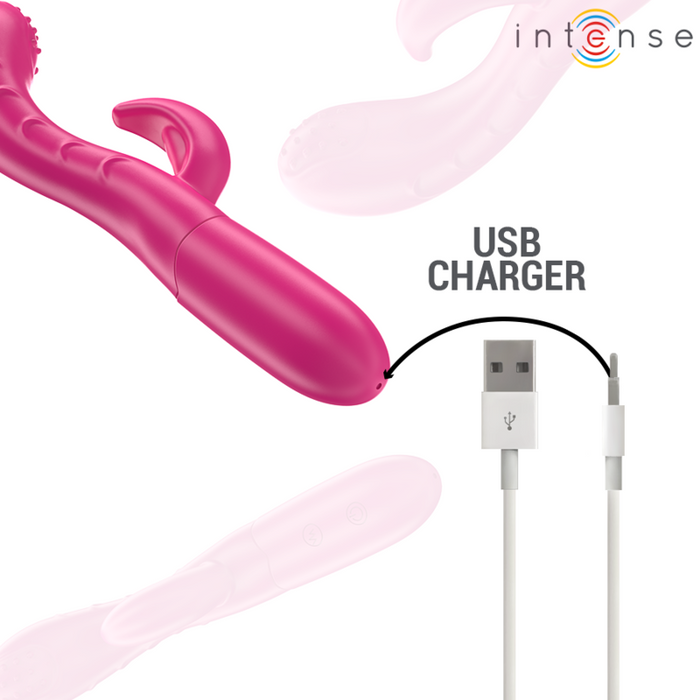 Intense Amara Estimulador De Clítoris Con Lengua Rosa