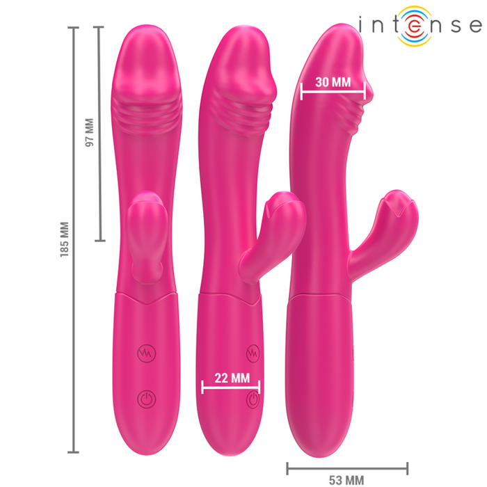 Intense Ivy Vibrador Flexible Con Lengua Estimuladora