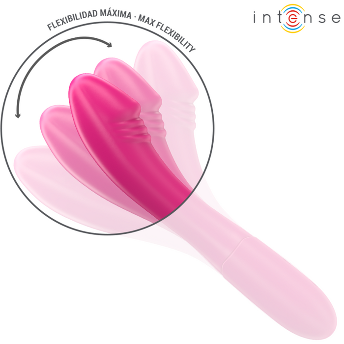 Intense Belinda Vibrador Flexible Rosa 19 cm
