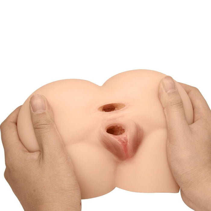 Crazy Bull Rolonda Trasero Vibrador Con Vagina Y Ano