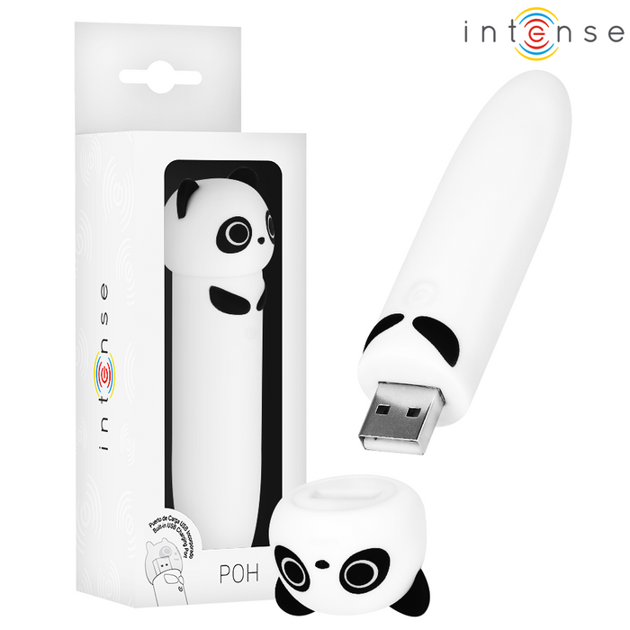 Intense Poh Panda Vibrating Bullet Usb Rechargeable 10 X 2.2 Cm