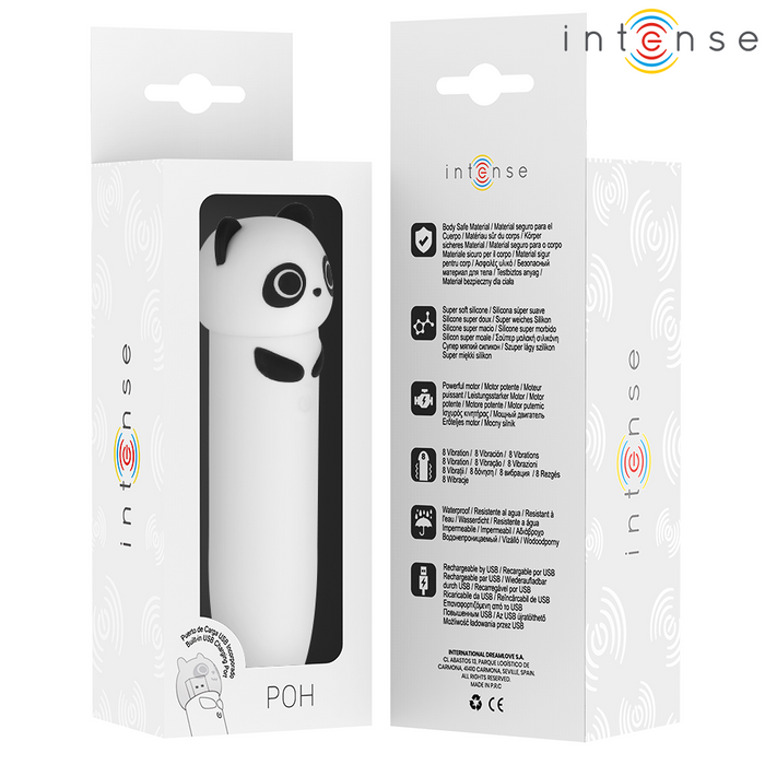 Intense Poh Panda Vibrating Bullet Usb Rechargeable 10 X 2.2 Cm