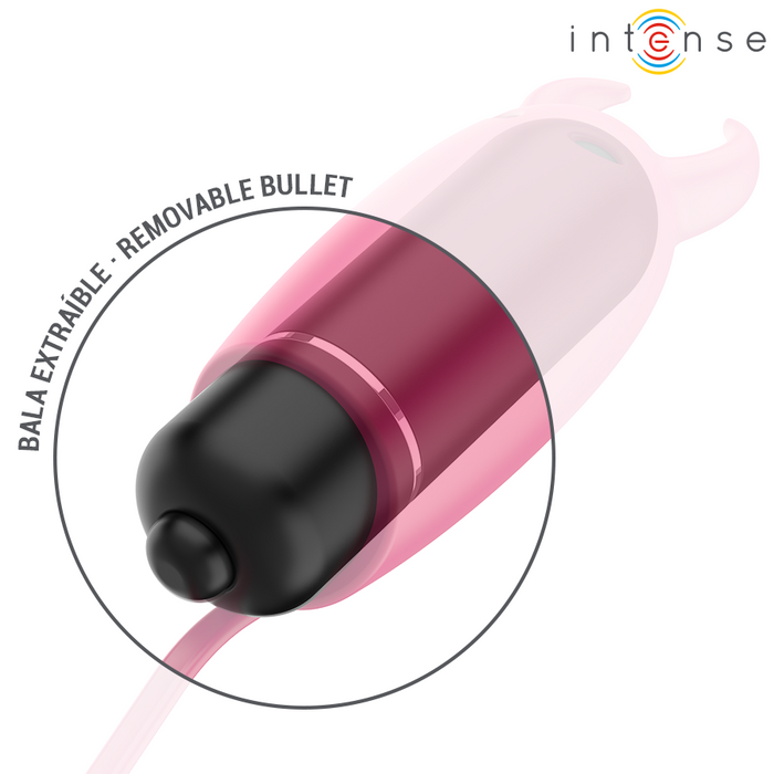 Intense Scarlet Vibrating Bullet Red Demon 9.3 X 2.4 Cm