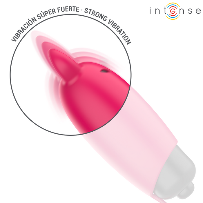 Intense Scarlet Vibrating Bullet Red Demon 9.3 X 2.4 Cm