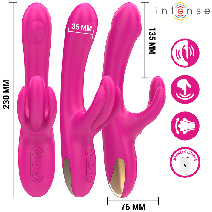 Intense Britney Vibrador Conejito Multifun­ción 23 cm