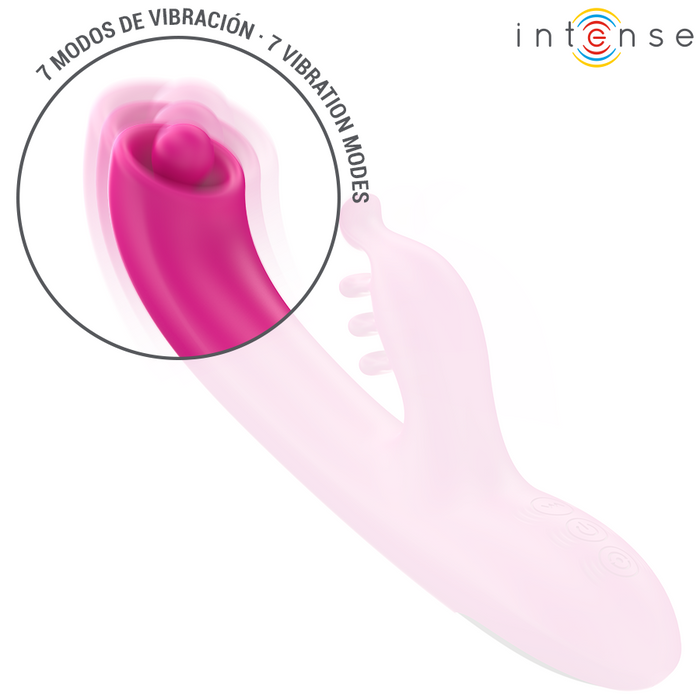 Intense Christina Vibrador Conejito Giratorio 22,5 cm
