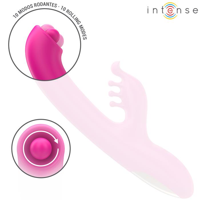 Intense Christina Vibrador Conejito Giratorio 22,5 cm