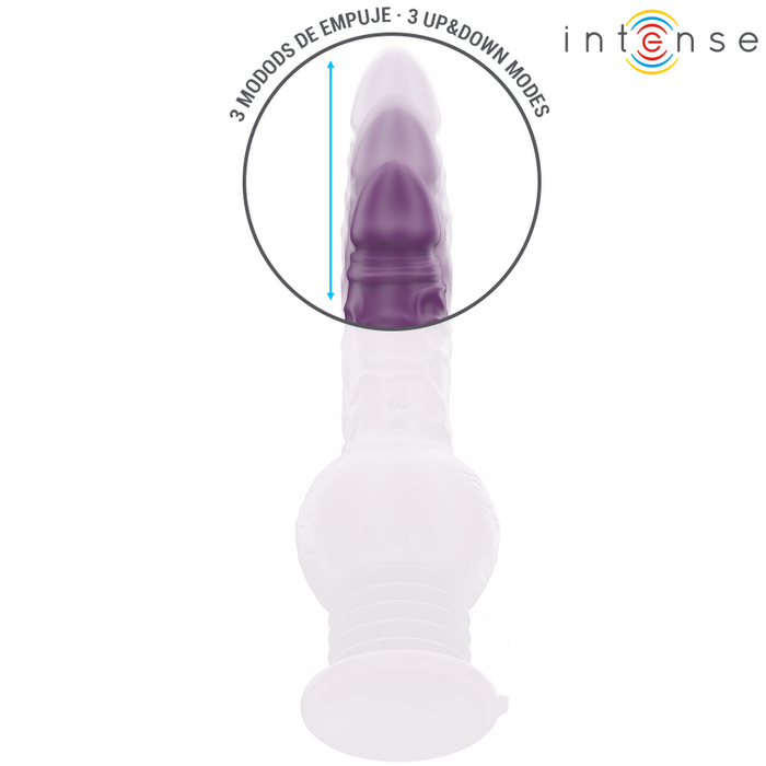Intense Tatum Vibrador Conejito Con Movimiento Ascendente Y Descendente 24 cm