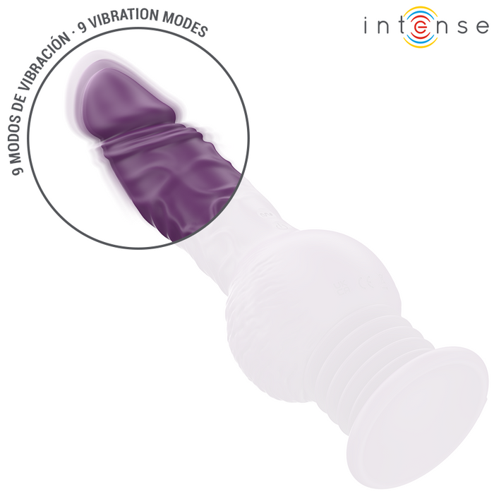 Intense Tatum Vibrador Conejito Con Movimiento Ascendente Y Descendente 24 cm