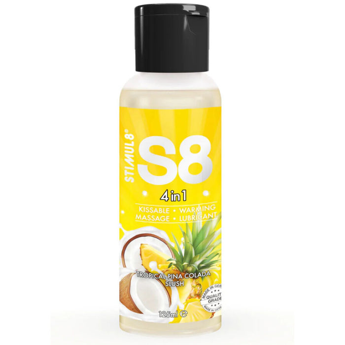 Stimul8 S8 4 En 1 Lubricante Postre Piãa Colada 125 Ml