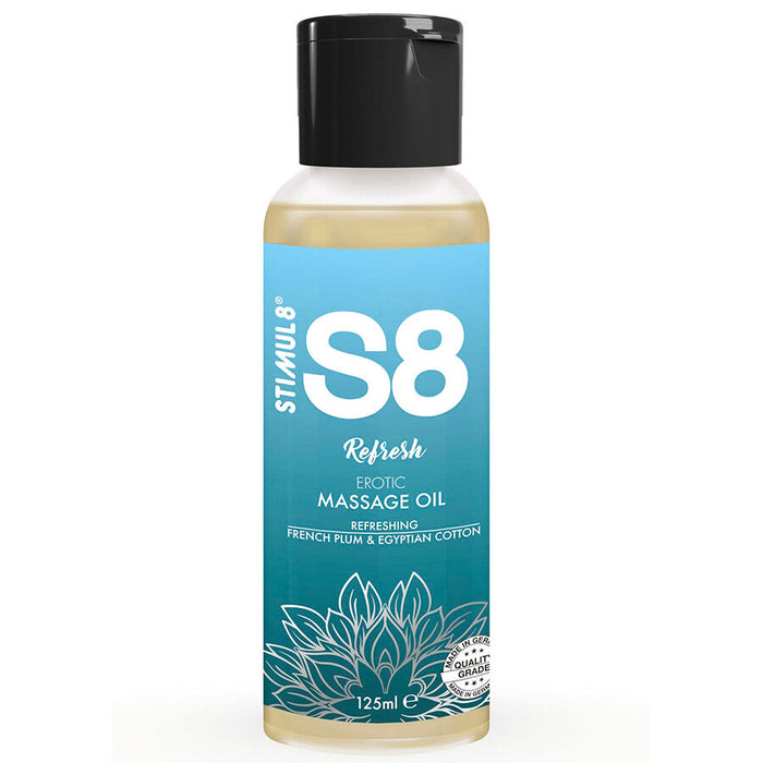 Stimul8 S8 Refresh Aceite De Masaje Algodãn 125 Ml