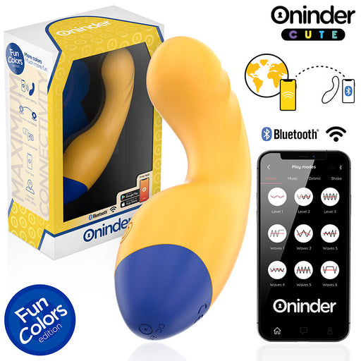 Oninder Cute Love Buddy Master Vibrador Punto G Con App 14 Cm
