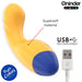 Oninder Cute Love Buddy Master Vibrador Punto G Con App 14 Cm