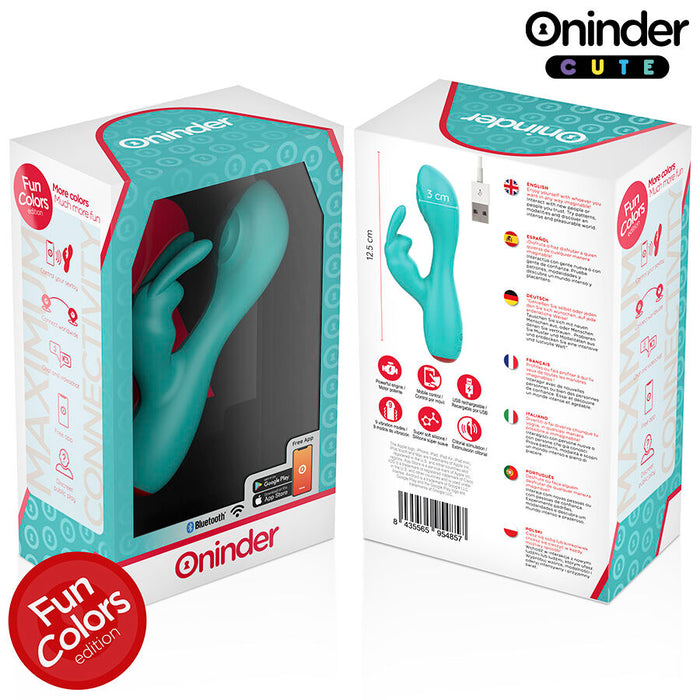Oninder Cute Love Bunny Vibrador Punto G Con App 12 Cm