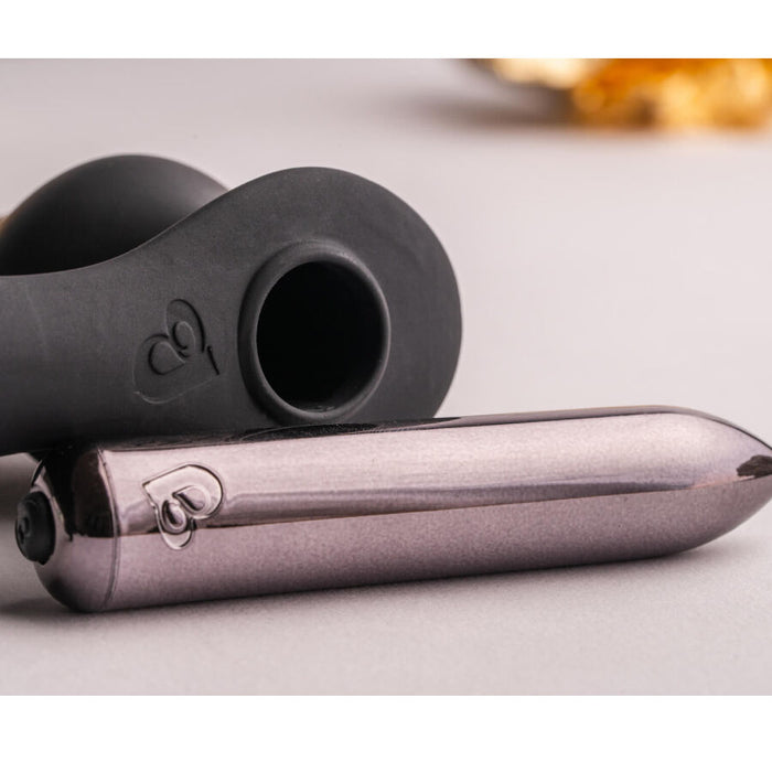 Rocks Off Ro Zen Plug Anal Con Anillo Vibrador 13 Cm