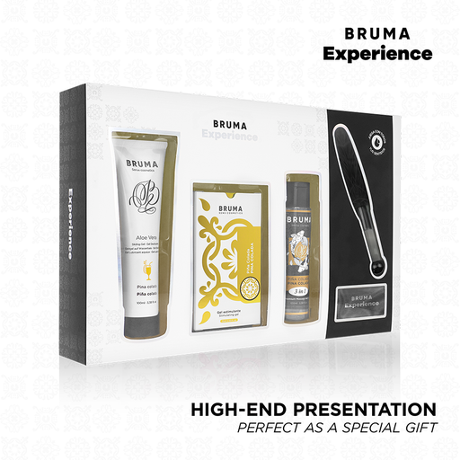 Bruma Xperience Kit Tentacion Dulce Fresa Con Potenciador De Orgasmos