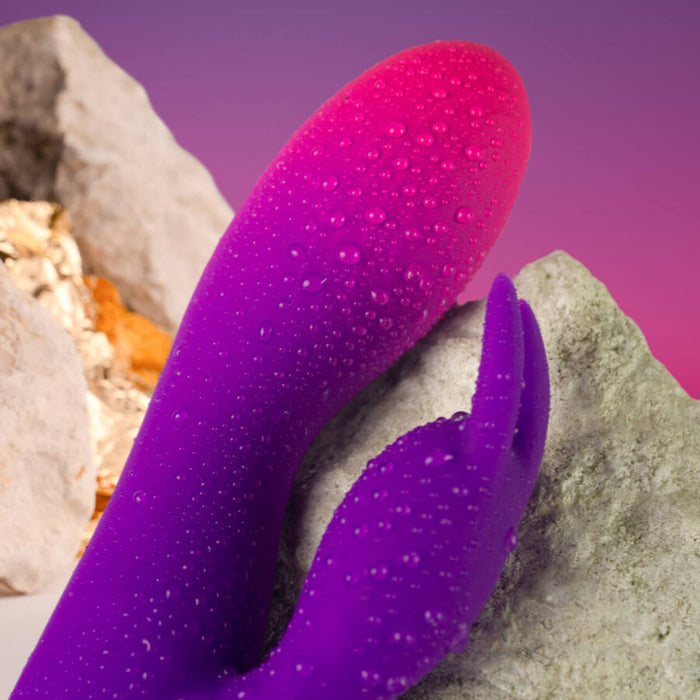 Rocks Off Glo Girl Vibrador Rabbit 17 Cm