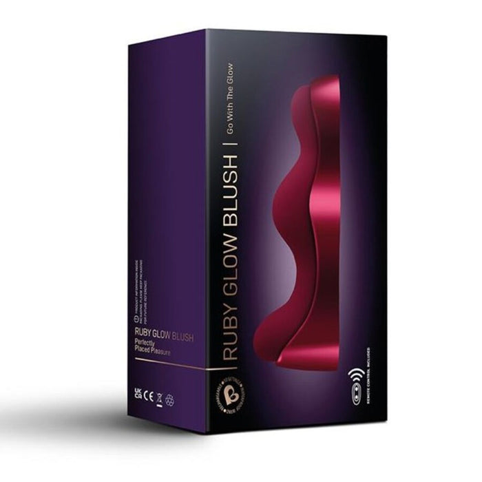 Rocks Off Ruby Glow Blush Vibrador Punto G 18 Cm