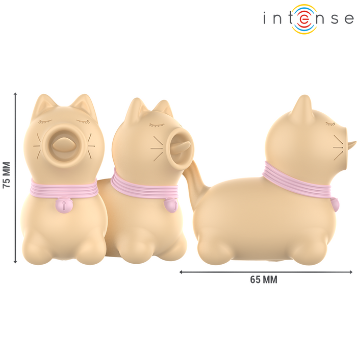 Intense Toulouse Stimulator With 360âº Rotating Tongue Yellow