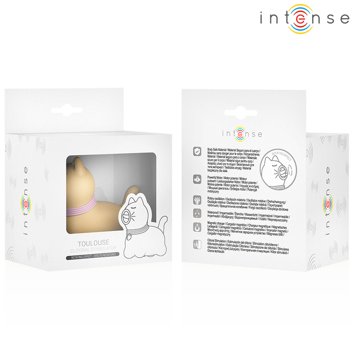 Intense Toulouse Stimulator With 360âº Rotating Tongue Yellow