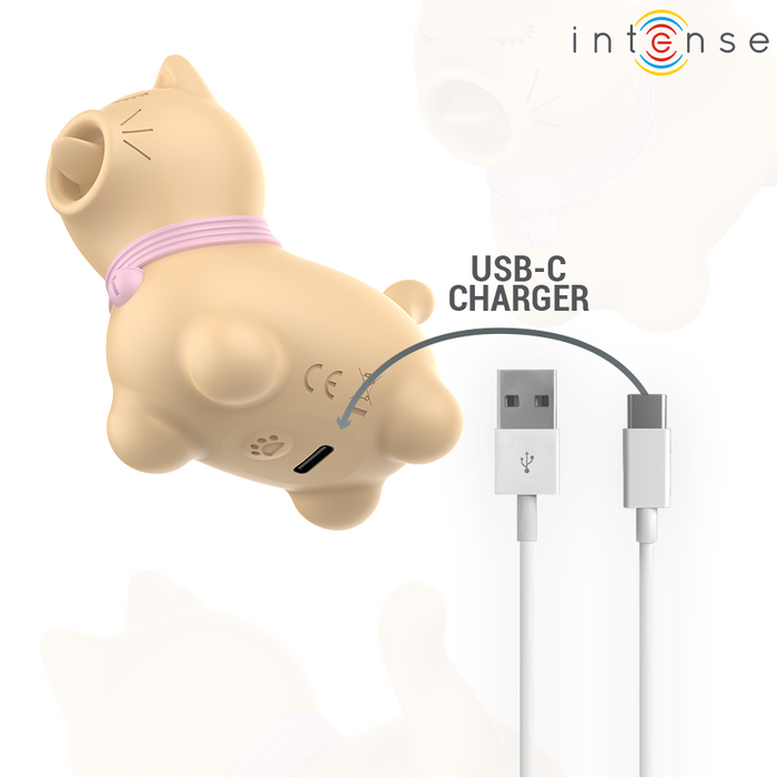 Intense Toulouse Stimulator With 360âº Rotating Tongue Yellow