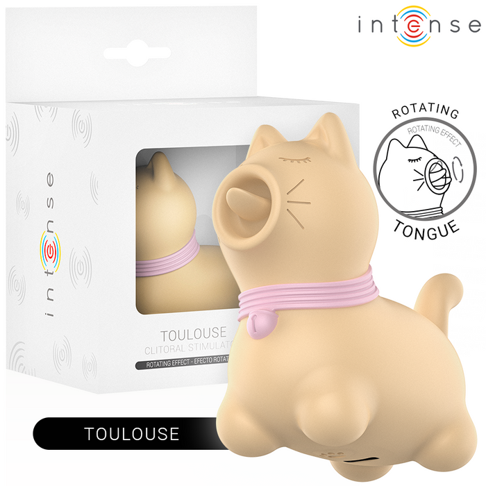 Intense Toulouse Stimulator With 360âº Rotating Tongue Yellow
