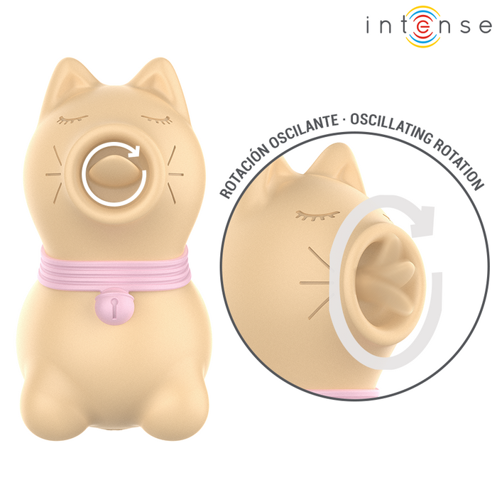 Intense Toulouse Stimulator With 360âº Rotating Tongue Yellow