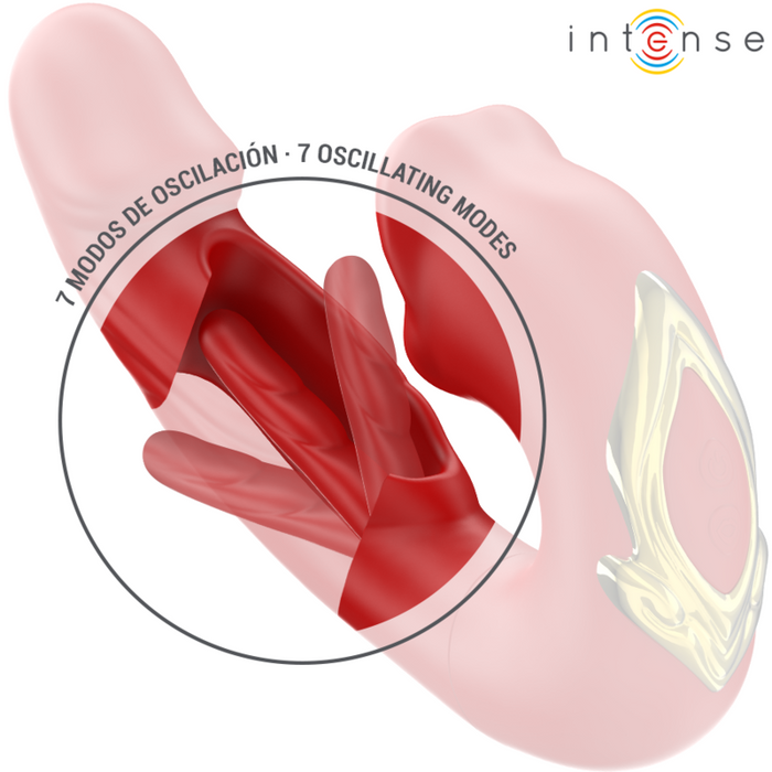 Intense Nathy Vibrador Doble Con Boca Estimuladora